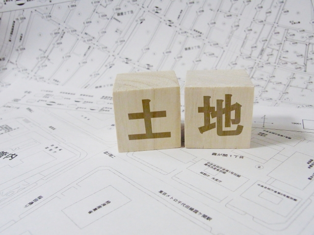 土地の文字と路線価図