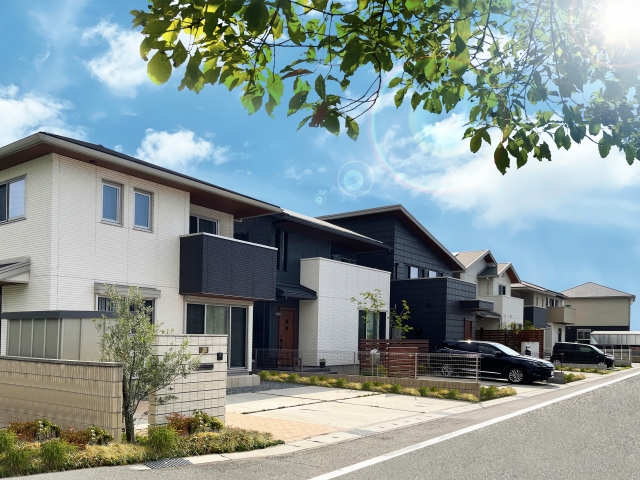 戸建て住宅の外観