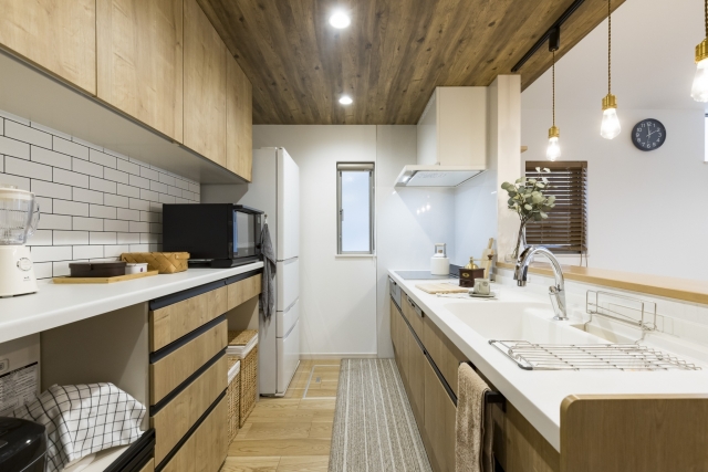 リフォームしたキッチン