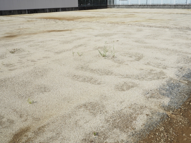 更地になった空き地