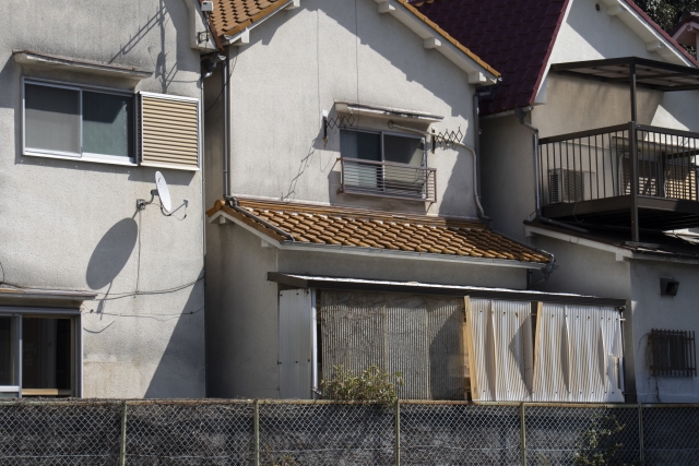 古くなった戸建て