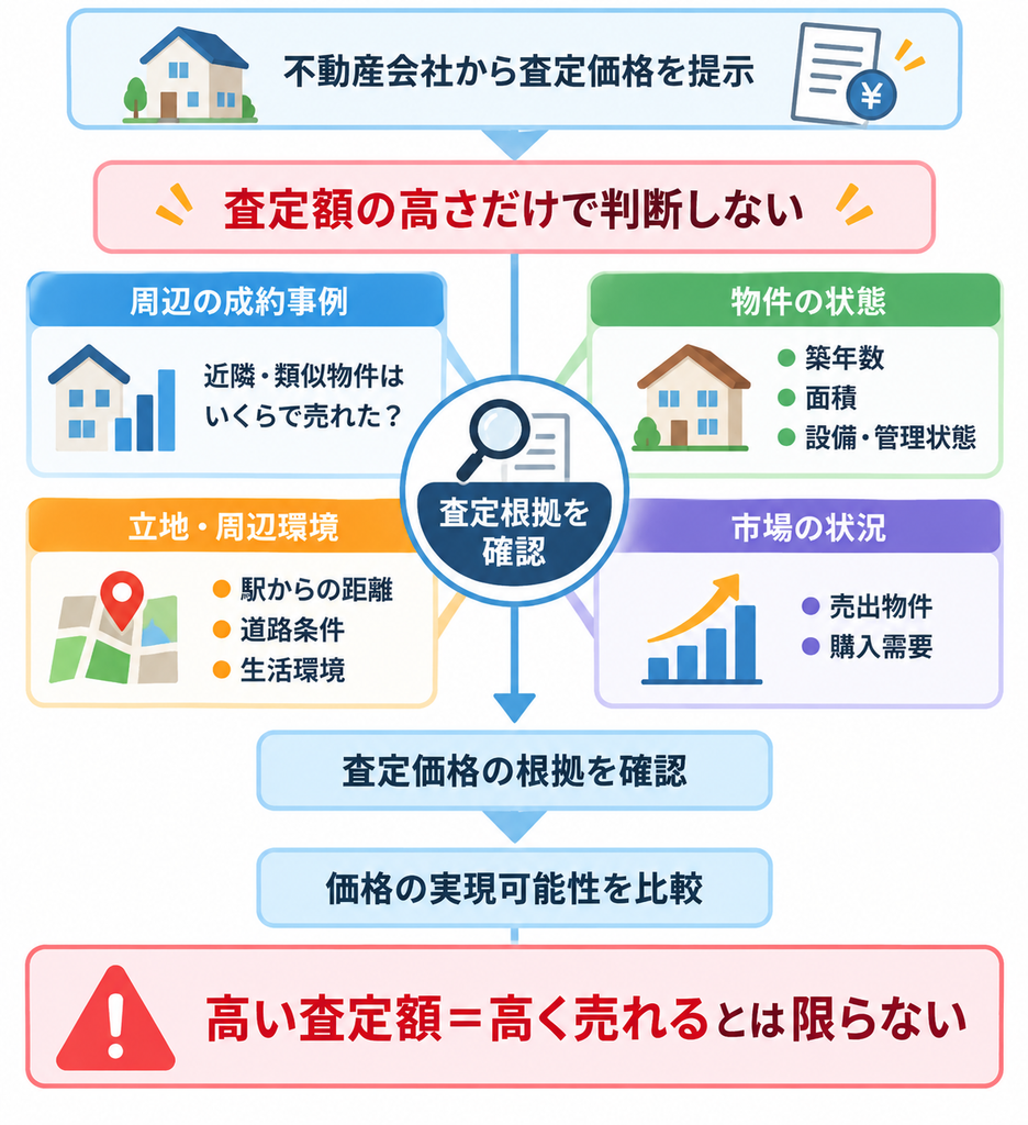 仲介と買取の売却方法を比較し、それぞれの流れや向いているケース、売却方法を選ぶ際の確認ポイントを示した図解。
