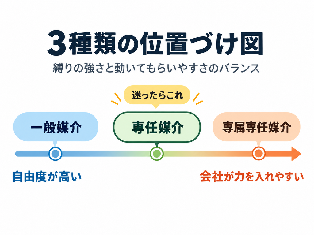 3種類の位置づけ図